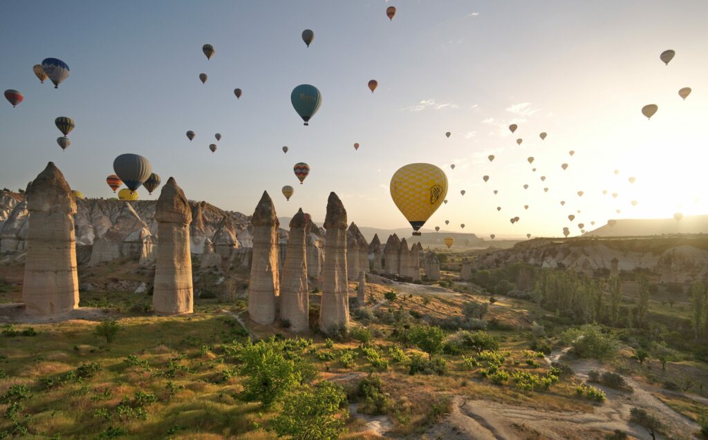 Les villages de la Cappadoce, Turquie : Entre ciel et terre