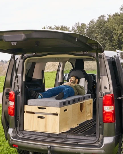 voyager en van avec des enfants