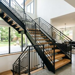 escalier métallique sur mesure